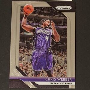 Sacramento Kings Chris Webber 2018-2019 Panini Prizm basketball card